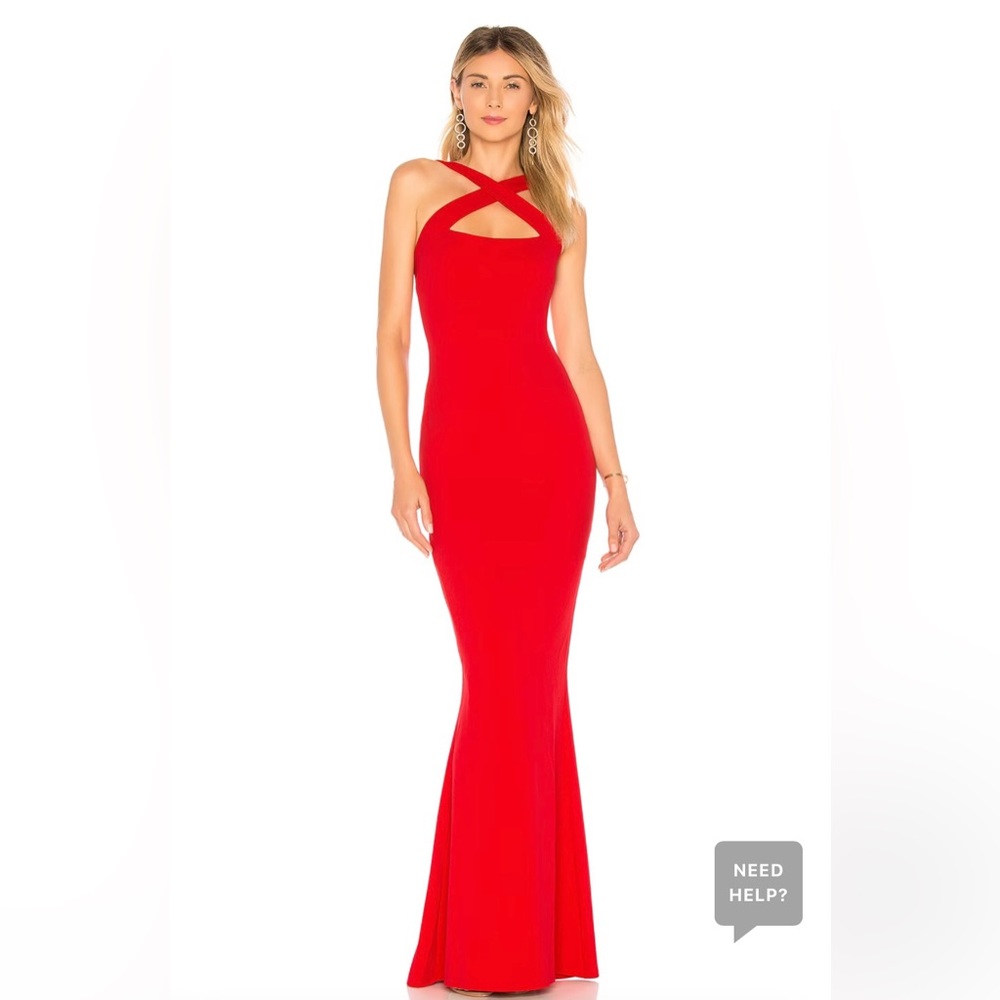 Viva 2way Gown in Red Nookie